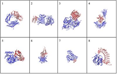 Determining Complex Structures using Docking Method with Single Particle Scattering Data